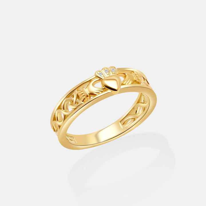 Celtic Claddagh Ring