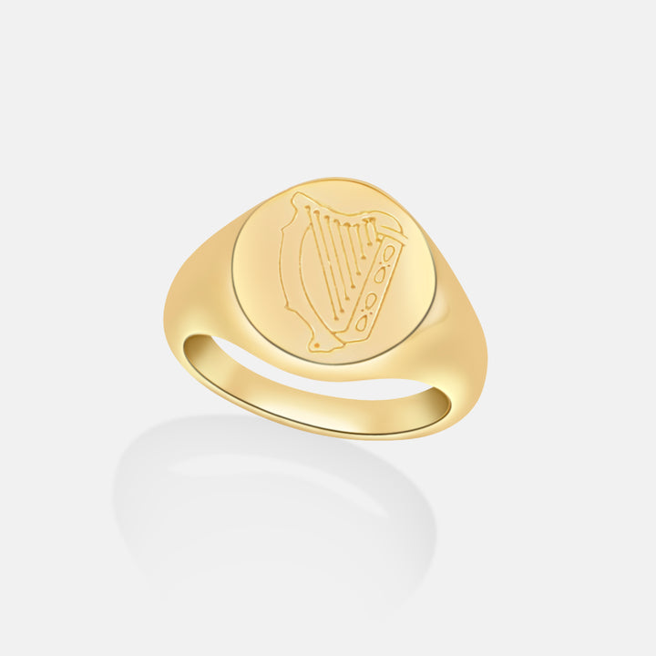 Harp Signet Ring