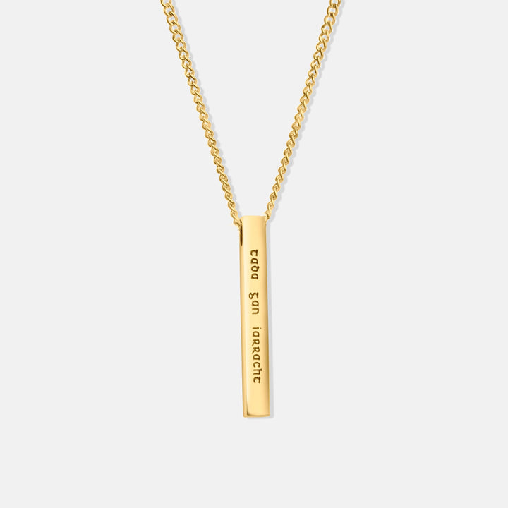 'Nothing Without Effort' Necklace