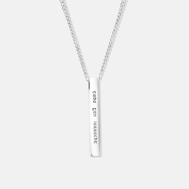 'Nothing Without Effort' Necklace