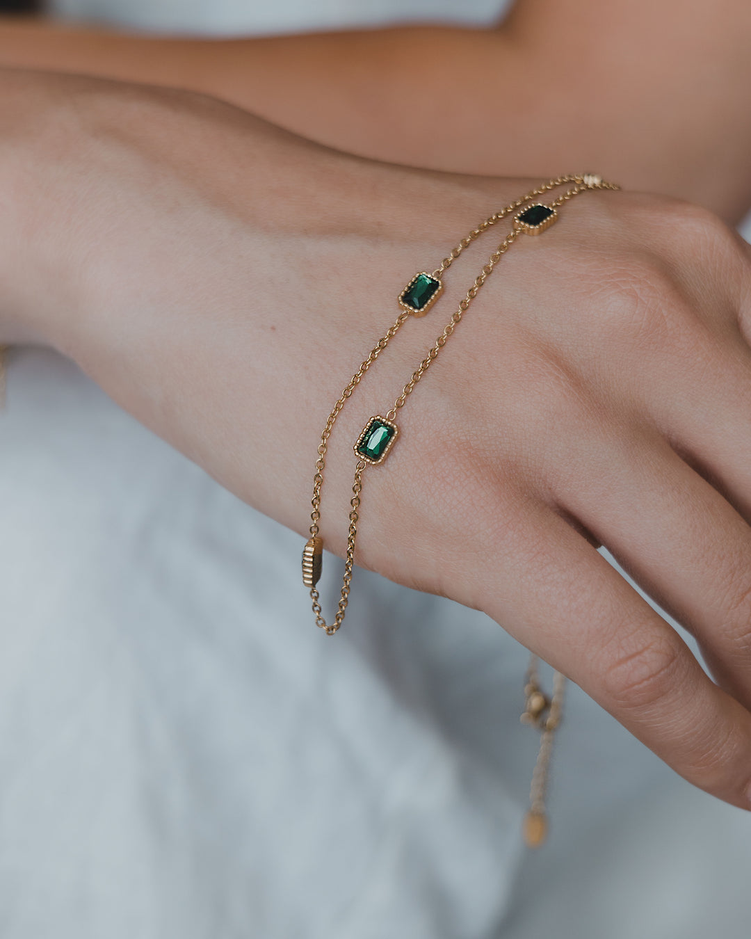 Emerald Bracelet