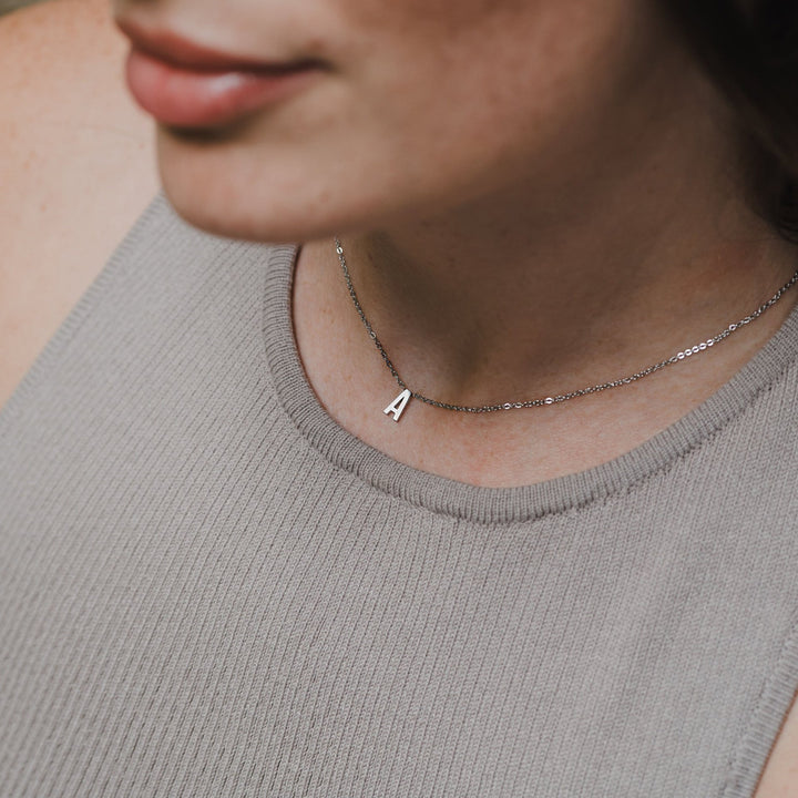 Petite Initial Necklace